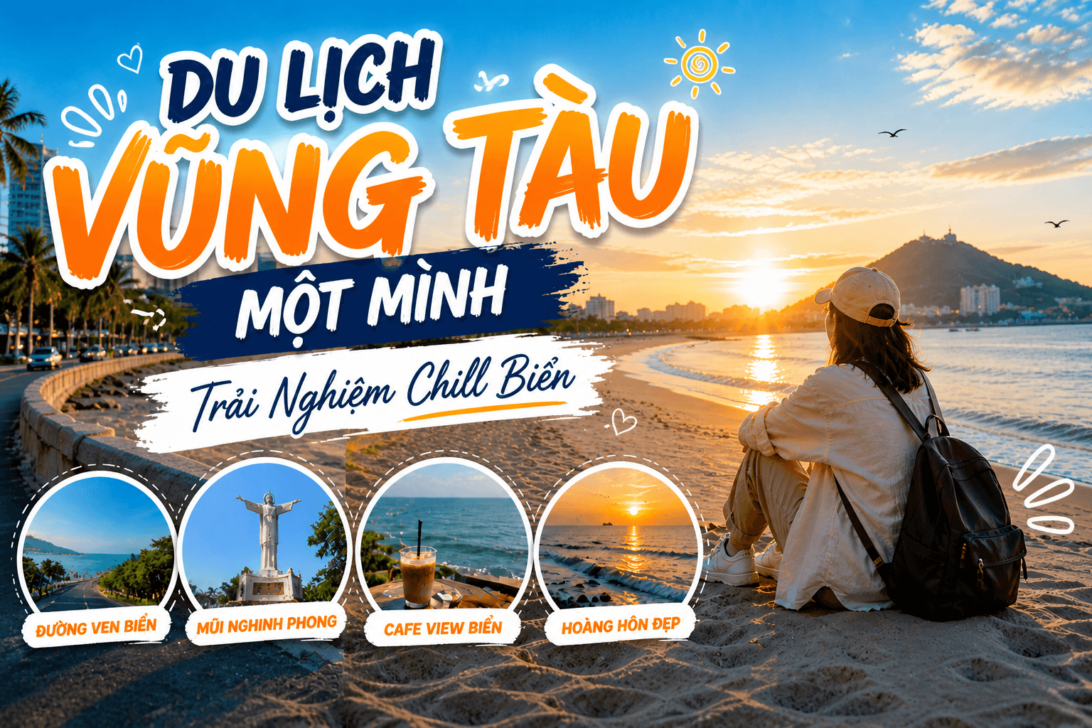 Du Lịch Vũng Tàu Một Mình: Trải Nghiệm Chill Biển