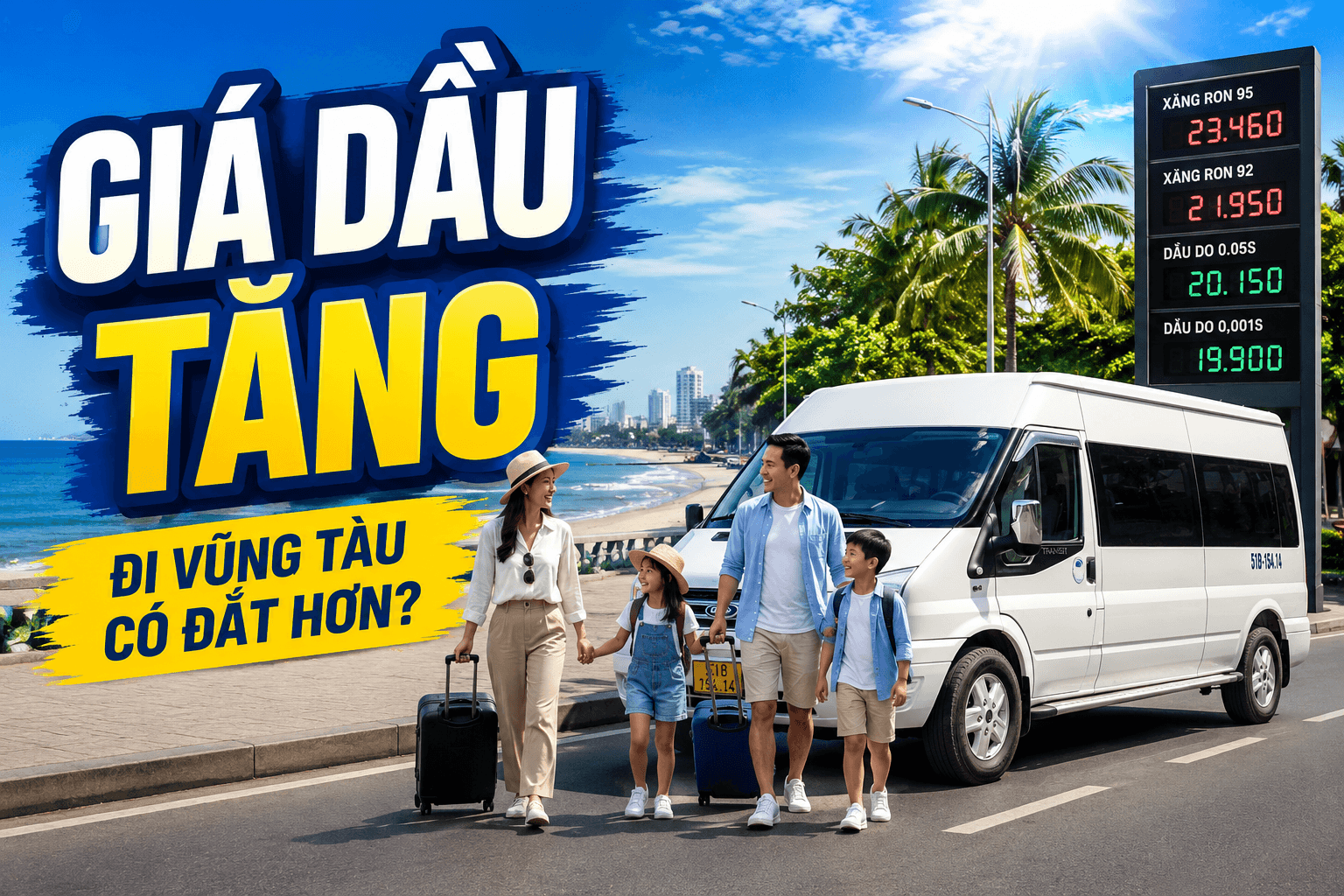 Giá Dầu Tăng Ảnh Hưởng Thế Nào Đến Chi Phí Đi Vũng Tàu?