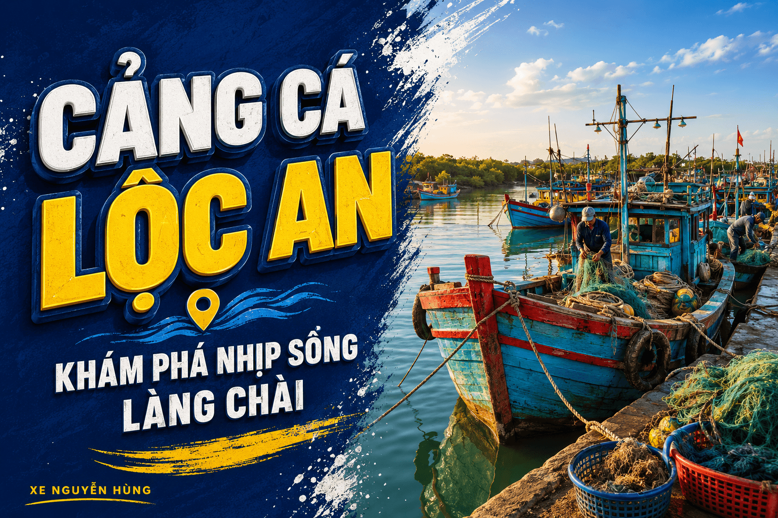 Cảng Cá Lộc An: Khám Phá Nhịp Sống Làng Chài