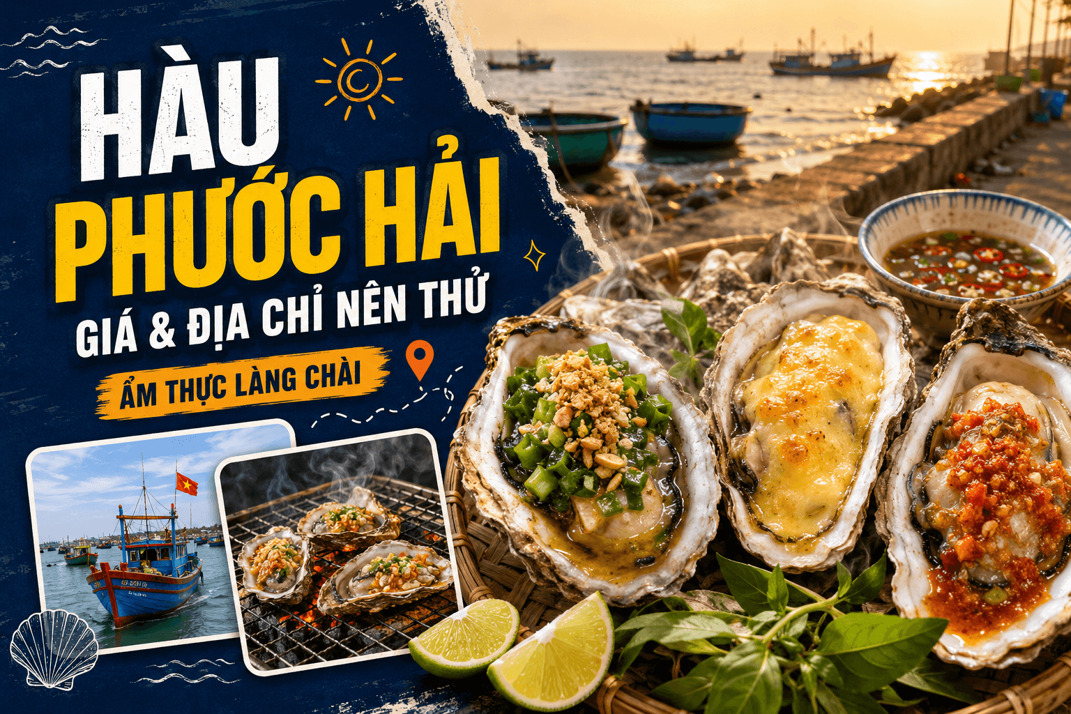 Hàu Phước Hải Có Gì Ngon? Giá Và Địa Chỉ Nên Thử