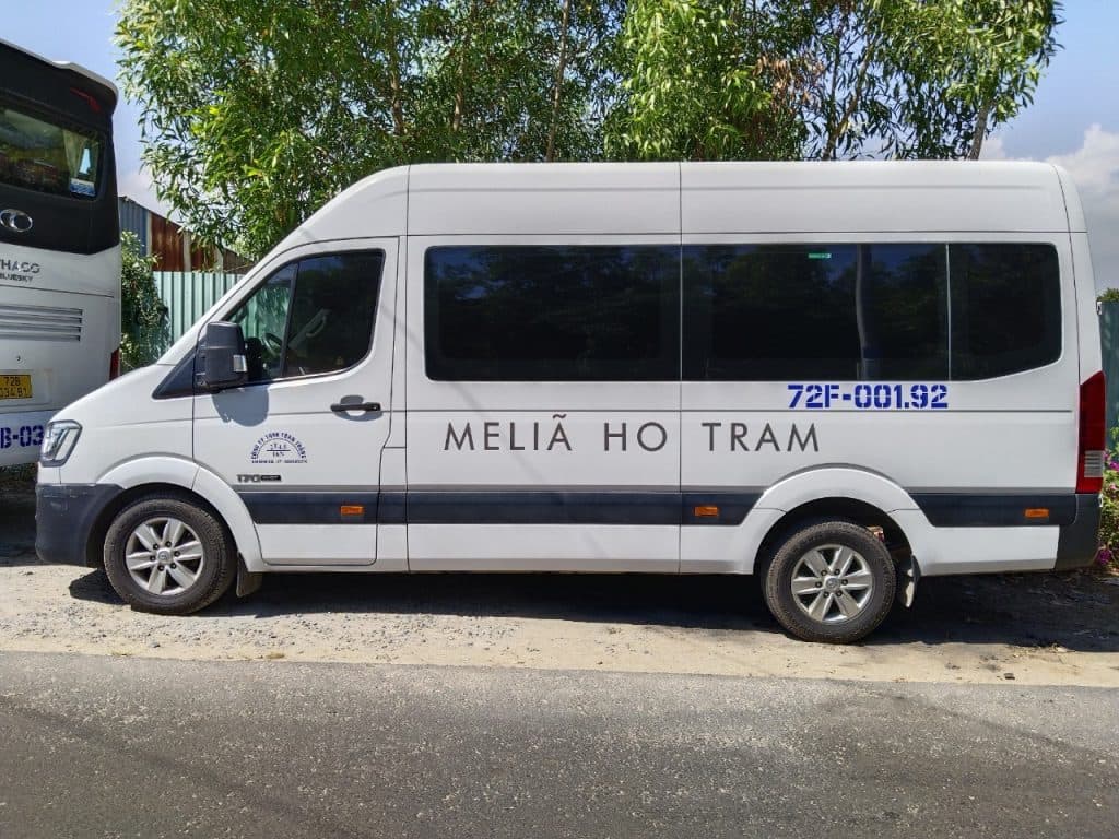 XE LE DU phục vụ khách đi Vũng Tàu