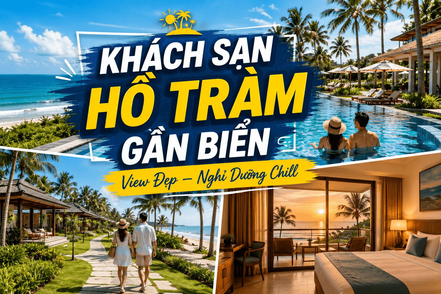 Khách Sạn Hồ Tràm Gần Biển Được Nhiều Du Khách Lựa Chọn