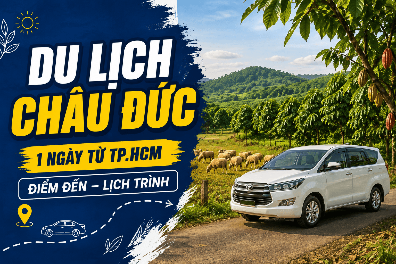Du Lịch Châu Đức Một Ngày: Lịch Trình Từ TP.HCM