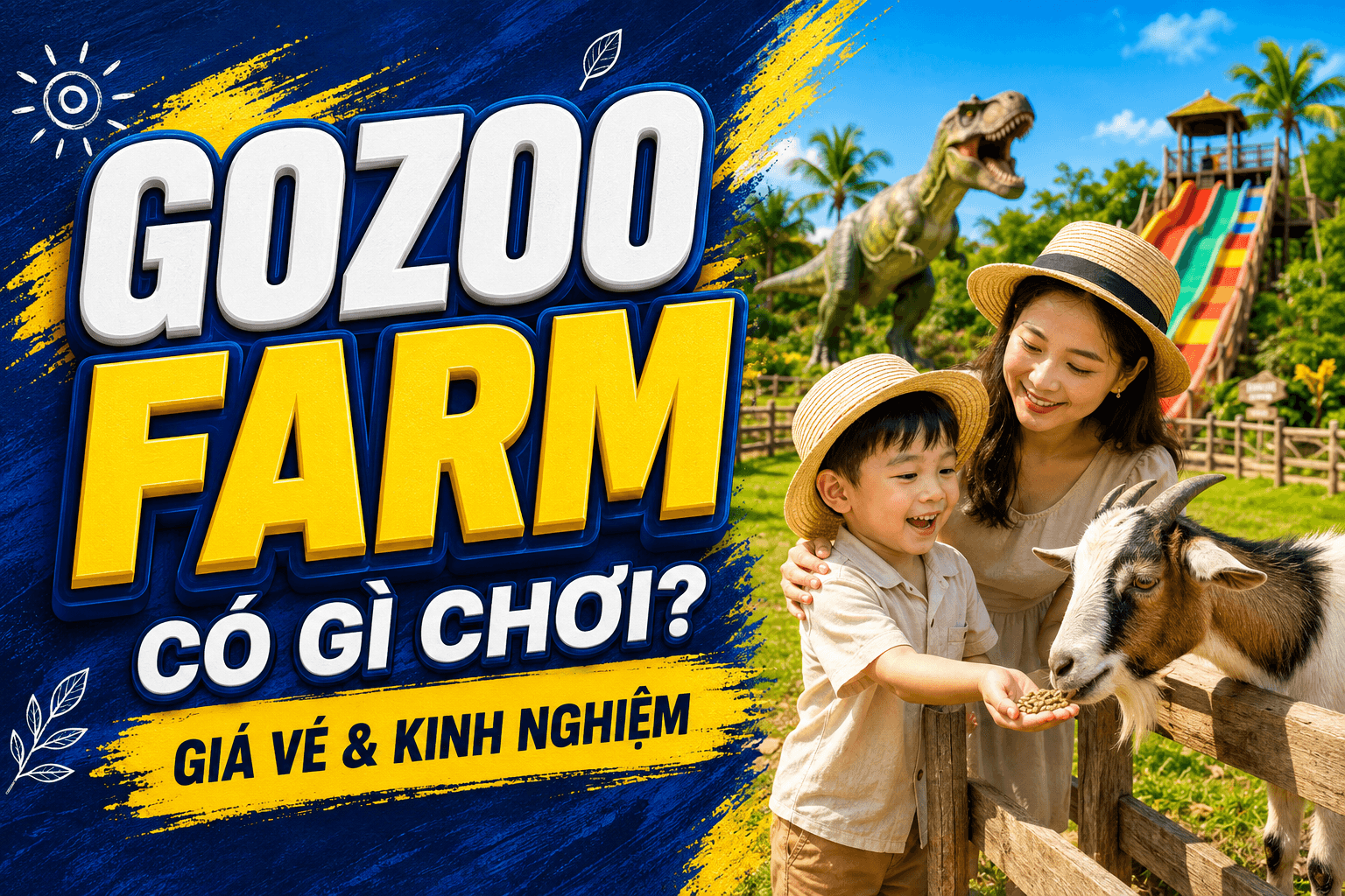 GoZoo Farm Vũng Tàu Có Gì Chơi? Giá Vé Và Kinh Nghiệm