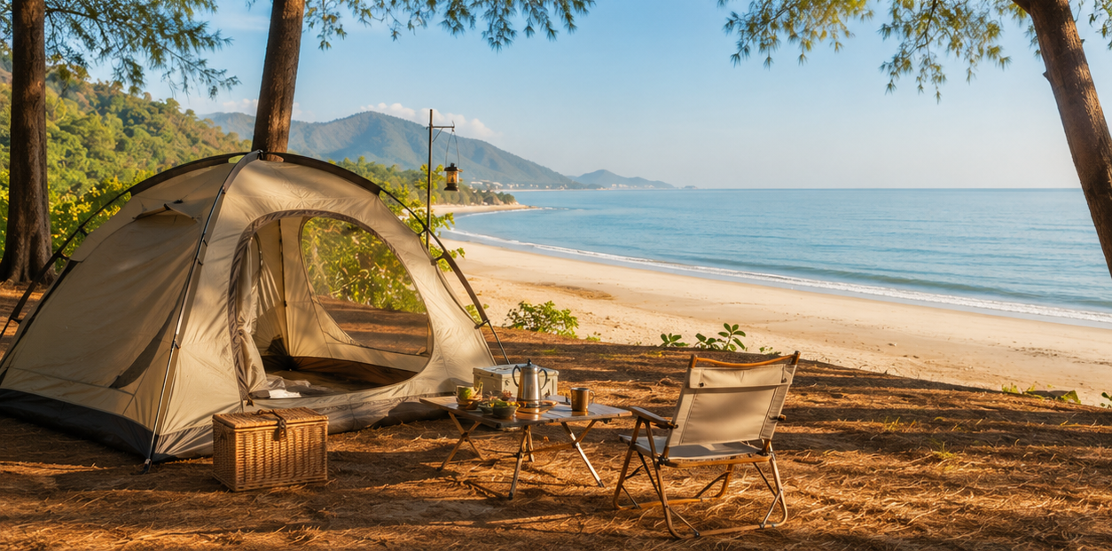 Kinh Nghiệm Camping Hồ Tràm Vào Mùa Hè