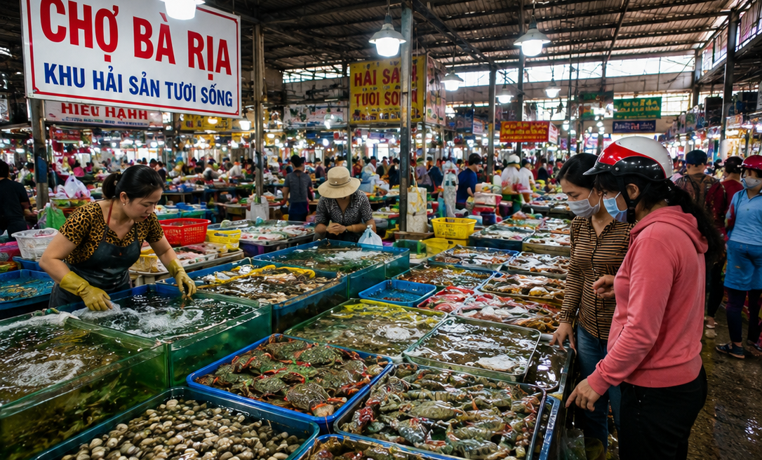 Gợi Ý Lịch Trình Kết Hợp Tham Quan Chợ Bà Rịa