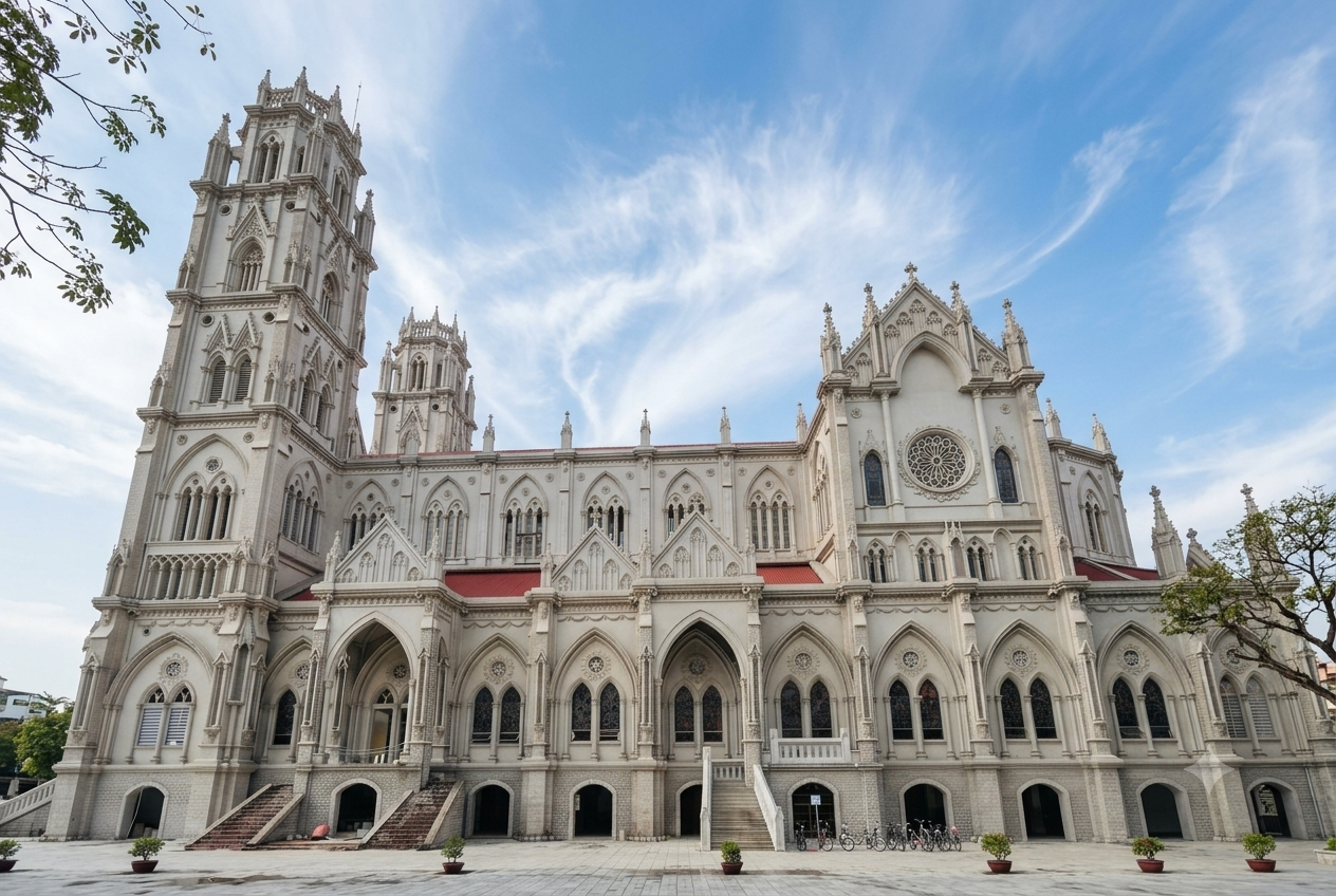 Vẻ Đẹp Gothic Của Nhà Thờ Song Vĩnh